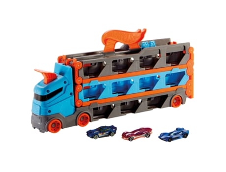 Camión HOT WHEELS Camión de Transporte Speedway (Edad Mínima: 4 Años - 56 x 9,5 x 25,5 cm)