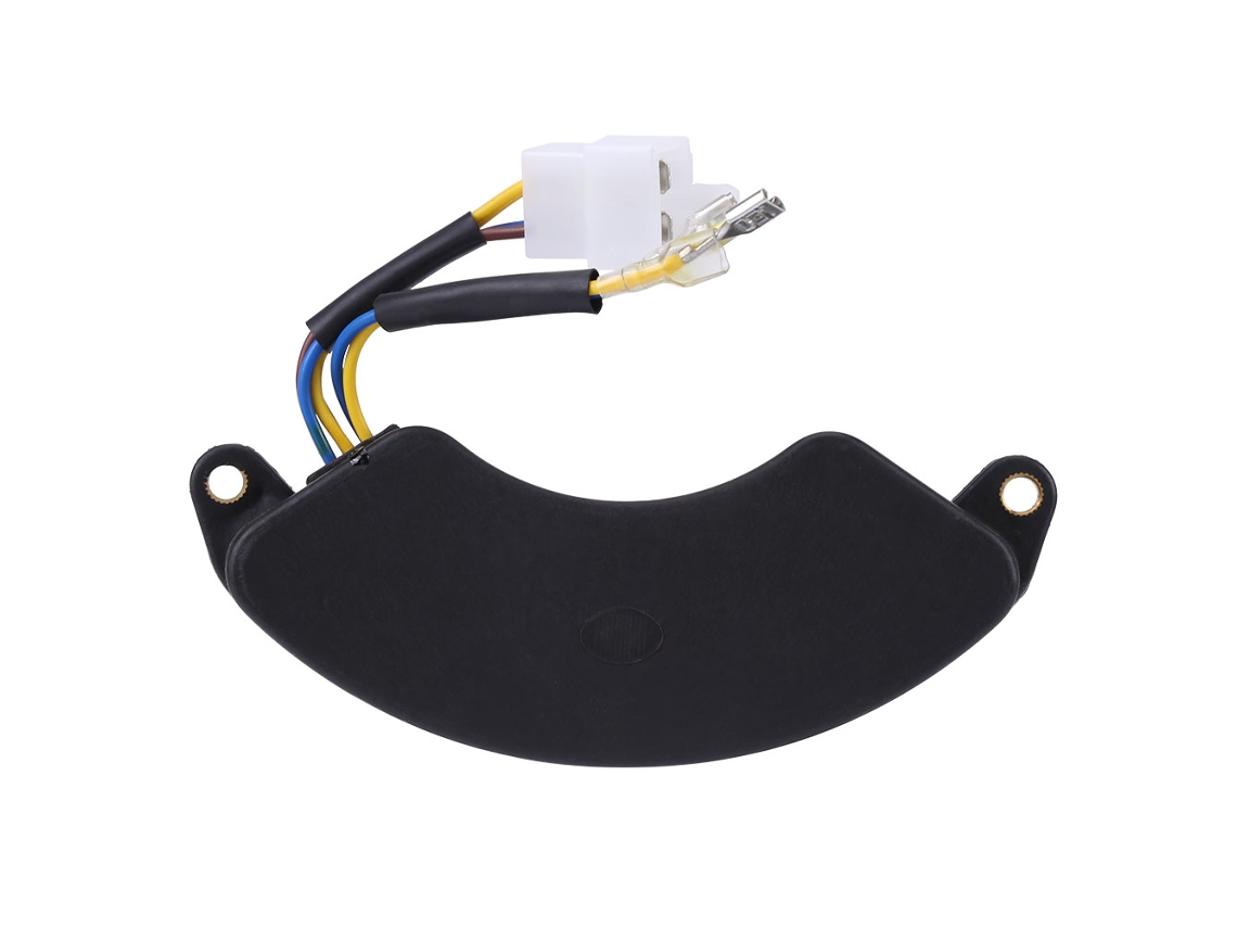 Regulador De Voltaje Automático 6 Cables 160v-260v Para Generadores Gasolina 3kw-7kw