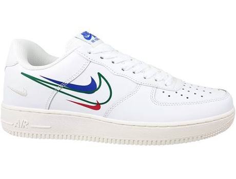 Zapatillas Deportivas NIKE Air Force 1 Low Hombre (Blanco -Material Sintético -40,5)