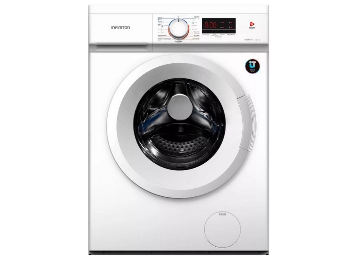 Lavadora de carga frontal Infiniton Wm D94awt, 9 kg, 1400 rpm, A, Blanco