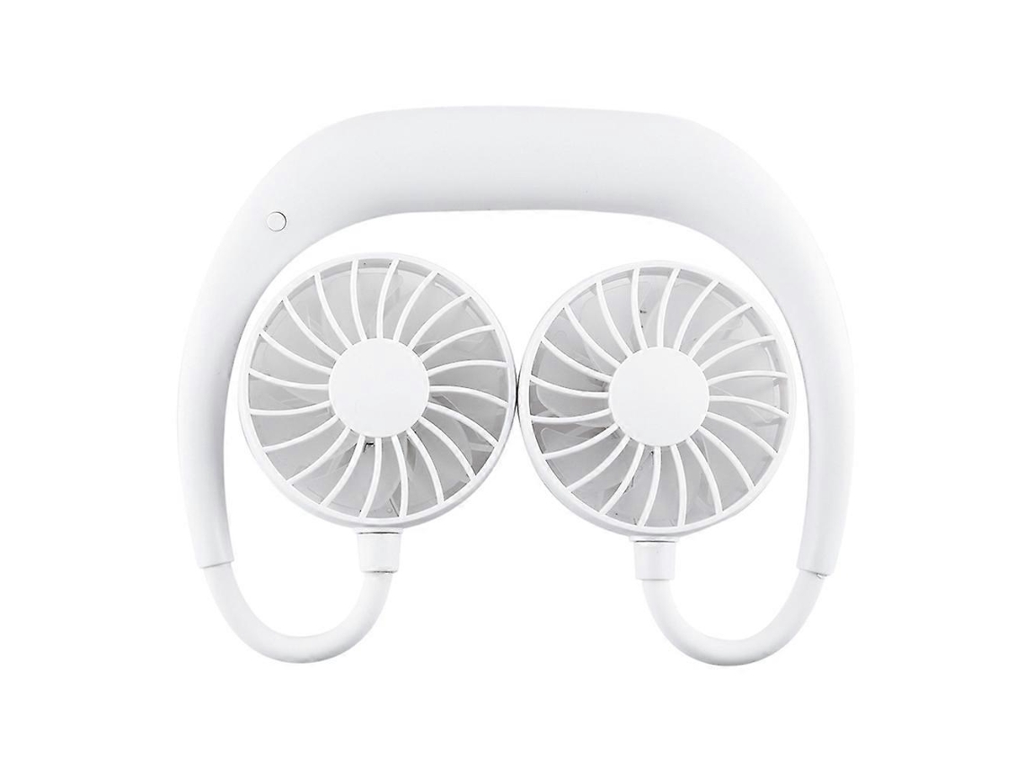 Ventilador Deportivo, Ventilador De Cuello Perezoso, Mini Ventilador De Exterior Recargable Por Usb