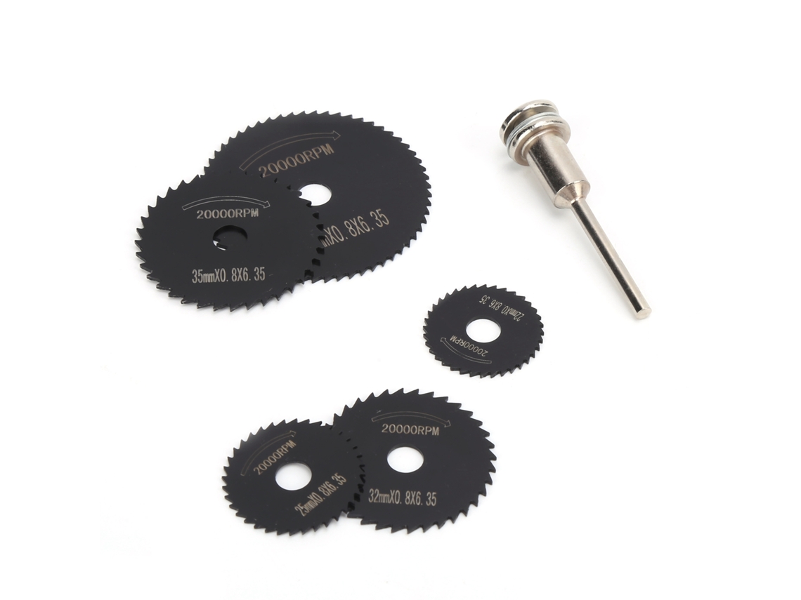 Hoja circular de acero de alta velocidad para herramientas rotativas pequeñas (husillo ultra alto)