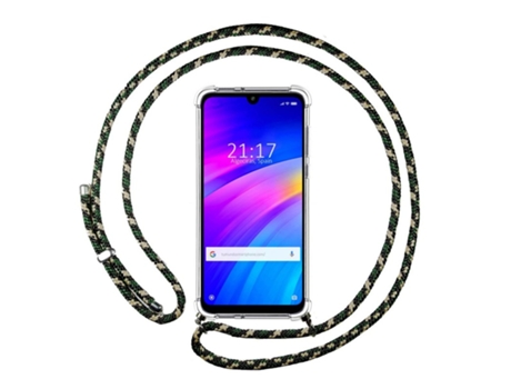 Carcasa Xiaomi Redmi 7 TUMUNDOSMARTPHONE Colgante Verde