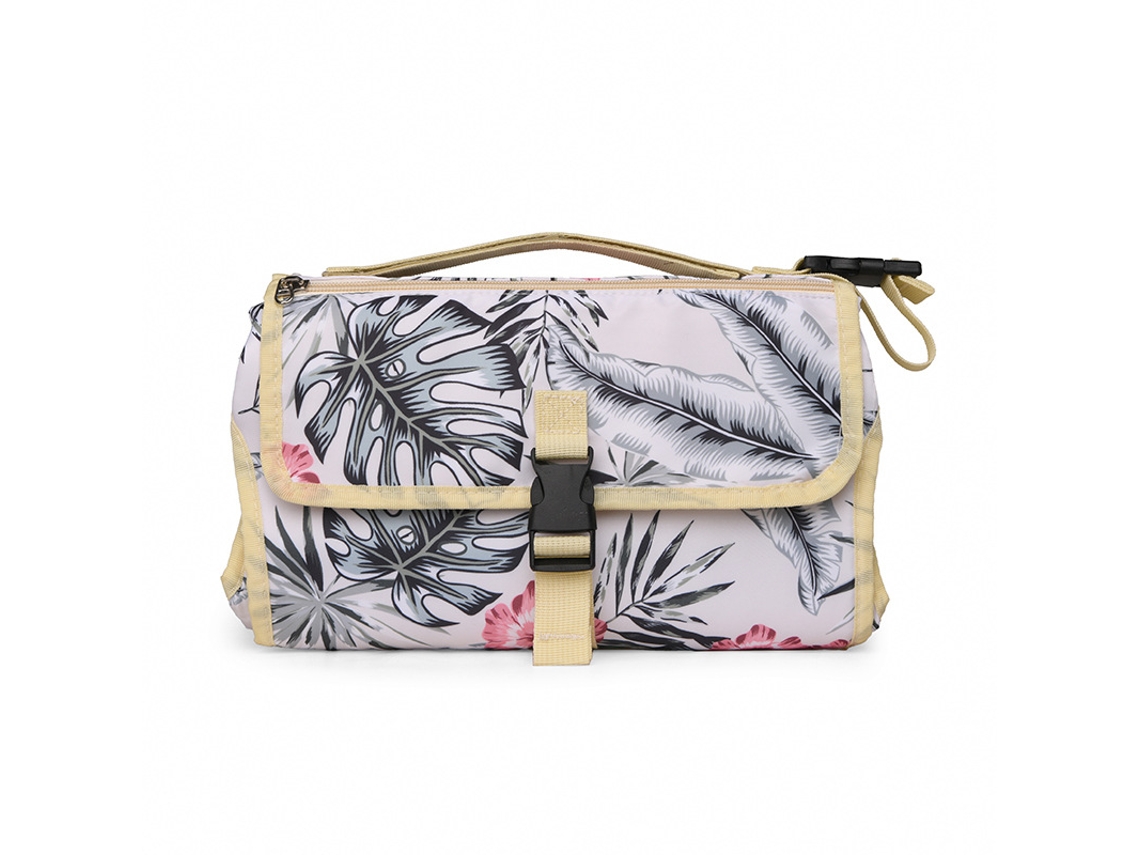 Bolso cambiador multifuncional impermeable Cuich, plegable y extraíble (hojas)