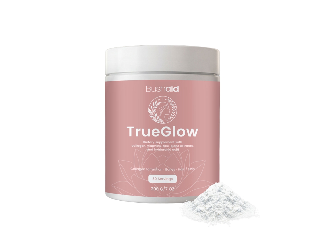 Polvo nutricional rejuvenecedor para la piel, el cabello y los huesos.