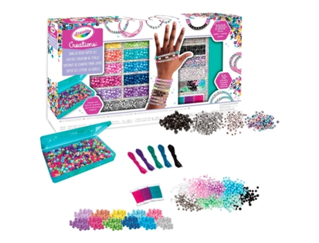 SET CRAYOLA CREATIONS LETRAS E JÓIAS