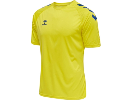 Camiseta para Hombre HUMMEL Core Poly Amarillo, Azul para Multideportes