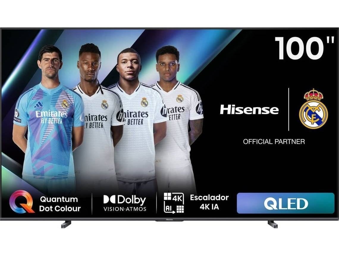 TV HISENSE 100EN7Q (QLED - 100'' - 253 cm - 4k Ultra HD - Smart TV)