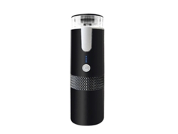 Cafetera eléctrica inalámbrica de 1200 mAh con USB, portátil, para viajes, coche o casa.