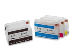 Juego de cartuchos Ciss con chip compatible con las series HP 932/933