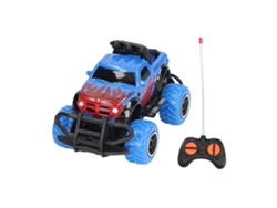 Ats-coche Rc De Control Remoto Vehículo Todo Terreno 1:43 Mini Parachoques Resistente Regalo De Cumpleaños Para Mayores De 3 Años Azul