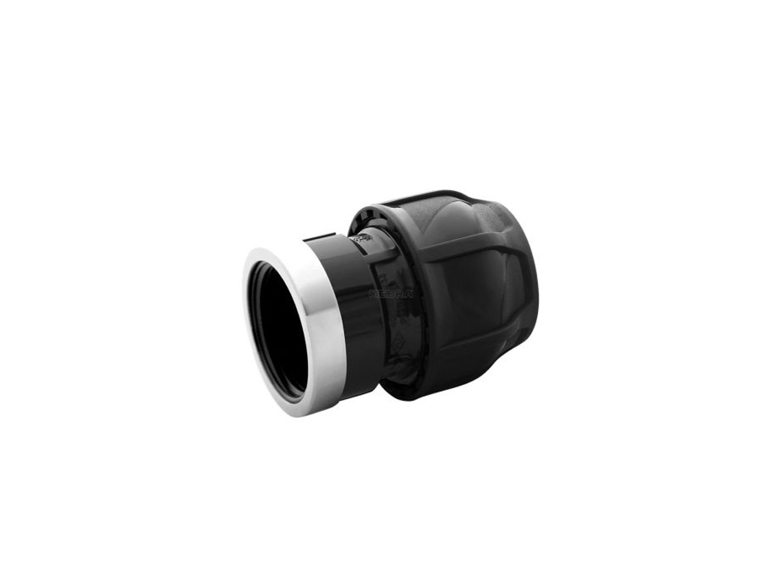 Unión Mixta Roscada Hembra con Refuerzo de Acero Inoxidable PN16 Mew - 32 x 1´