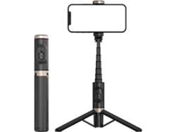 Trípode Portátil Para Selfies Con Control Remoto - Soporte Para Teléfono Para Grabar Videos (negro)