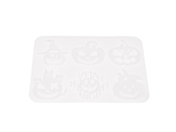 Molde De Silicona Portátil Con Forma De Calabaza Para Halloween, Ideal Para Cocinar Y Hacer Manualidades.
