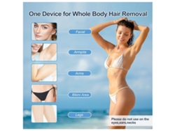 Dispositivo de depilación Ipl para mujer, sistema láser indoloro permanente para Contorno de Bikini, parte superior de la cara, axila, espalda, YEMAESRE