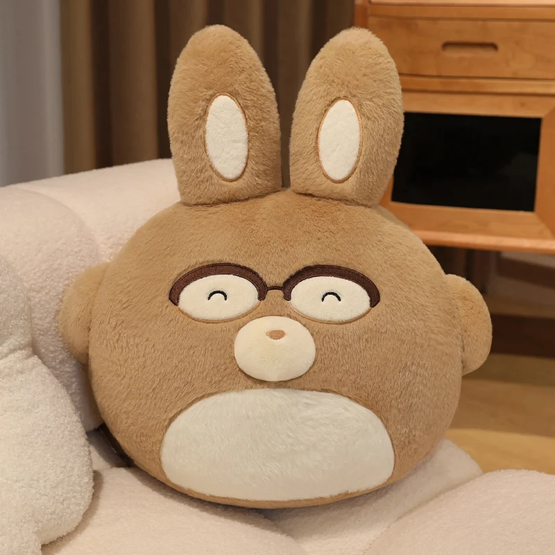 Cojín Decorativo/de Sofá Con Forma De Conejo Adulto (marrón, 50 Cm)