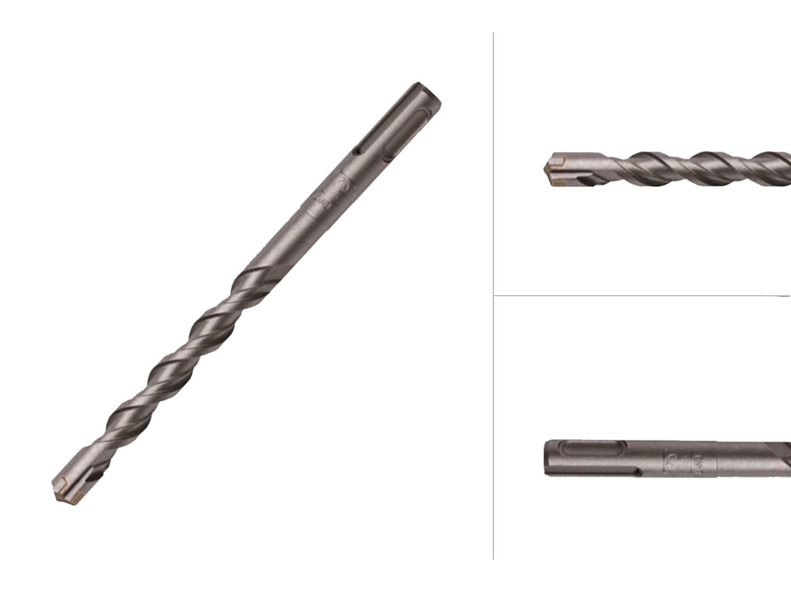 Brocas Para Hormigón Premium Sds-Plus Con 4 Filos De Corte 8 X 160 Mm Por Pieza WOVAR