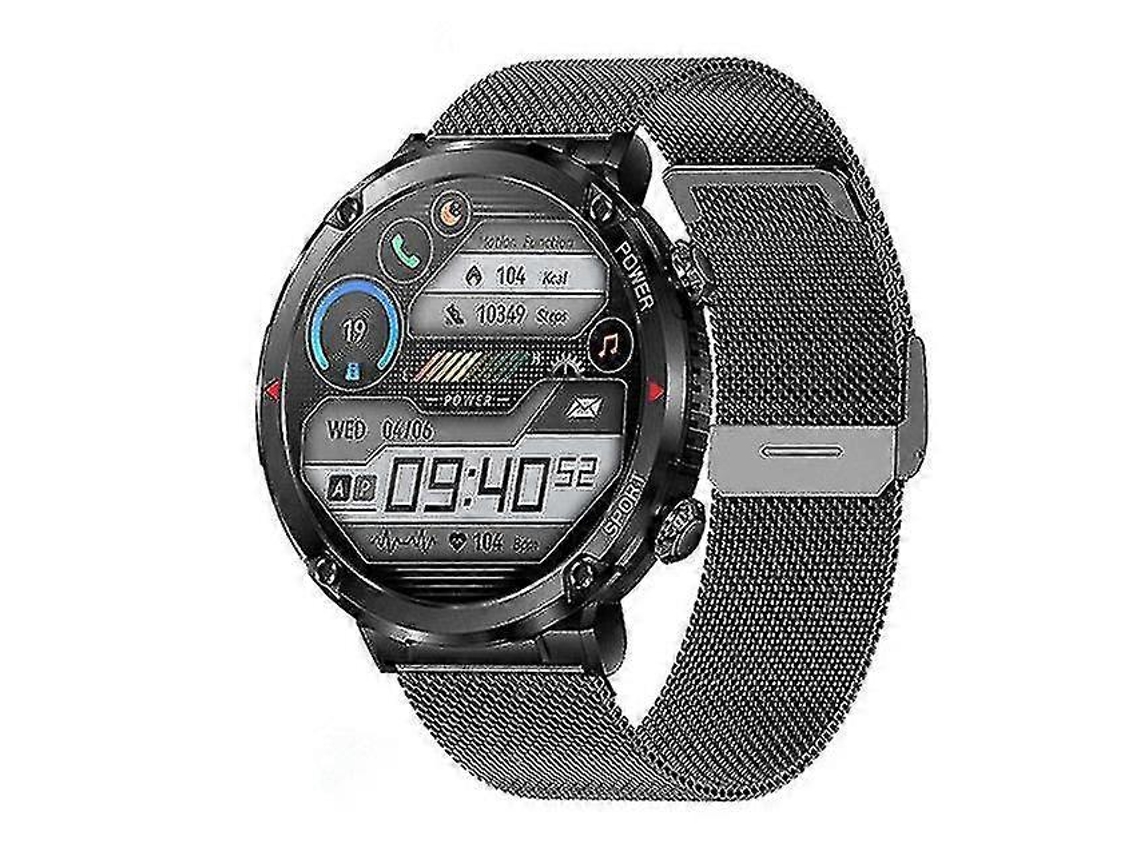Reloj inteligente Bluetooth T30 con pantalla IPS, rastreador de actividad física y salud con batería grande de 600 mAh, Ly Ebike