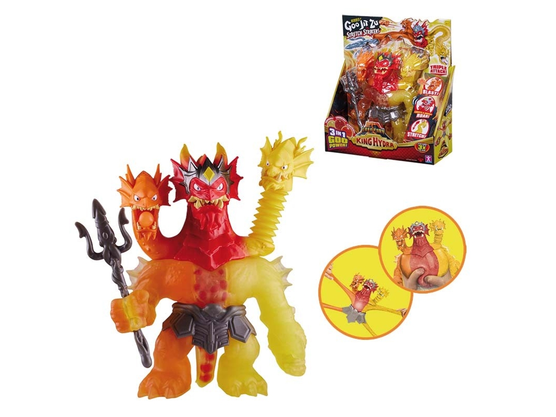 Goo Jit Zu Lava Fury King Hydra BANDAI NAMCO