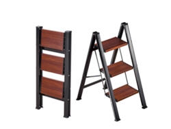 Vevor Escalera De 3 Peldaños Soporte Para Plantas De Aluminio Plegable Peldaños Anchos Antideslizantes 150 Kg
