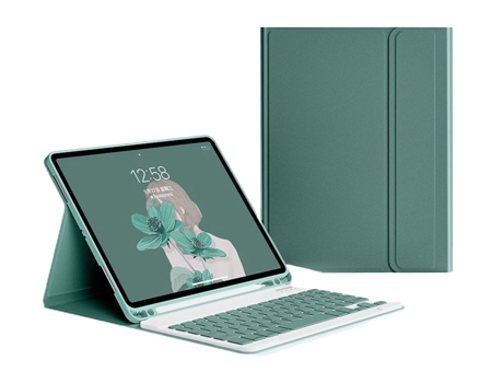 Carcasa Flip Cover y Teclado Bluetooth YIMGOTTA PS131 para iPad Pro 12.9(2022/2021/2020/2018)