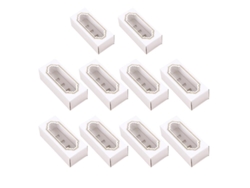Caja De Macarrones De 10 Piezas