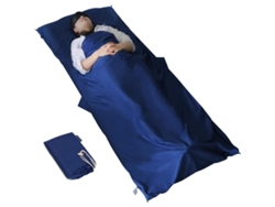 Saco de dormir de viaje MDUG de algodón ultrasuave y duradero (220 x 115 cm)