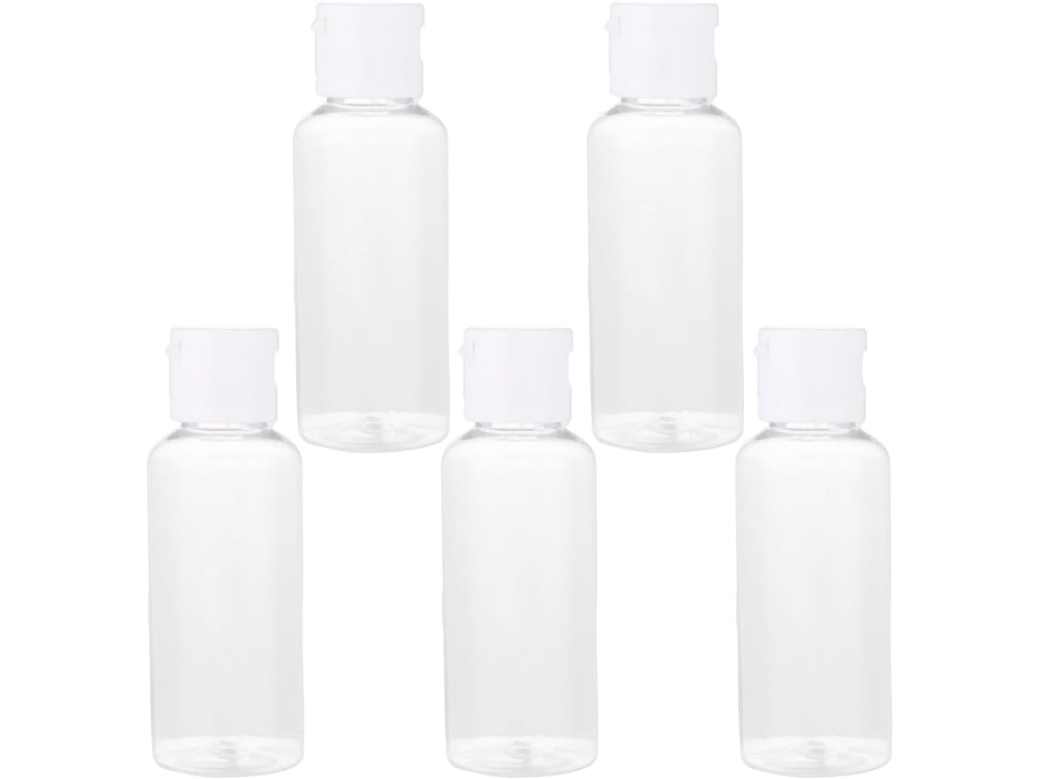 25 Unidades De Frascos De Plástico Ligeros Vacíos De 50 Ml Para Cosméticos