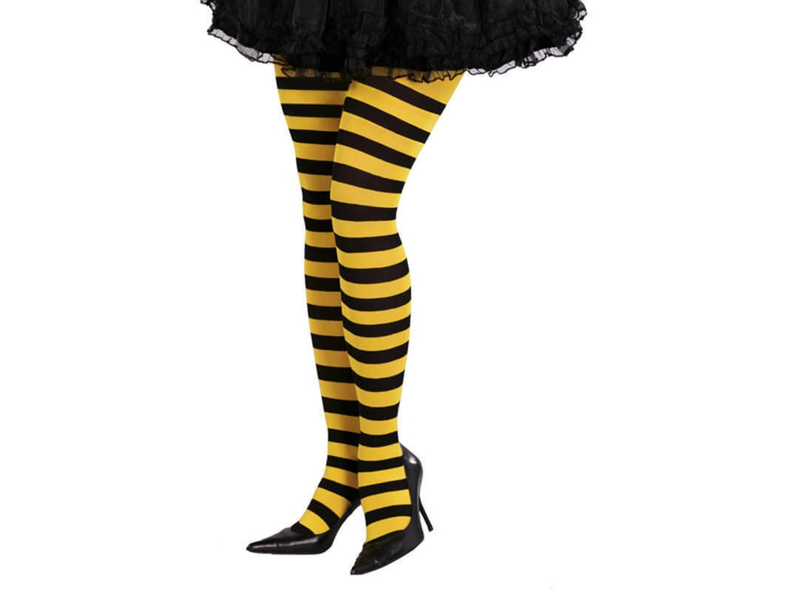 Pantys DISFRAZZES Abeja O Avispa De Rayas (Talla: Talla Universal)
