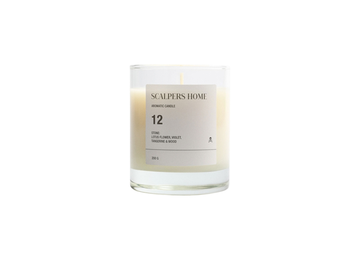 Vela Perfumada 200gr Piedra Aromática Scalpers