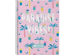 Cuaderno MOOS 65021 Rosa (A4)