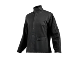 Chaqueta de trabajo ignífuga XXL en piel de vacuno y algodón para soldadura Tekmaquinas