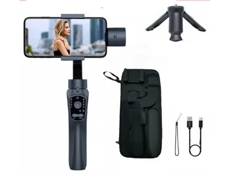 Estabilizador Smartphone Eixos GIMBAL Negro