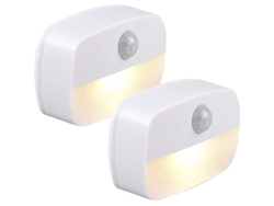 Luz Nocturna Led Con Sensor De Movimiento paquete De 2 Encendido/apagado Automático, Montaje En Pared, Portátil