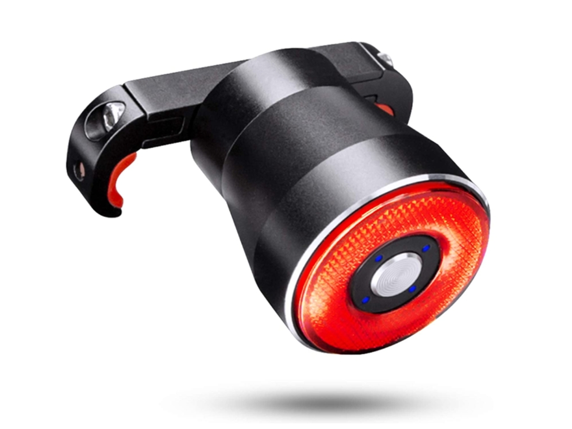 Luz trasera recargable USB YIZHOOD DES659 (negra)