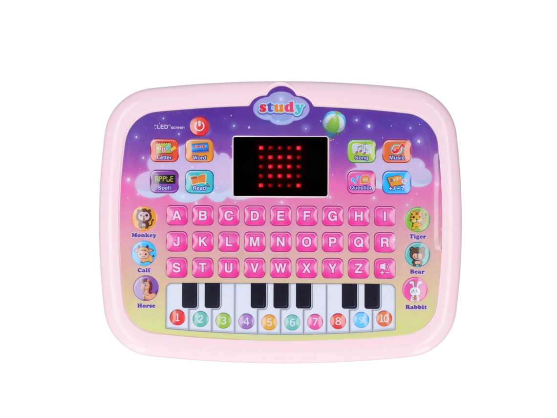 Máquina interactiva multifuncional LED para la educación infantil temprana (modelo 2026) - Rosa