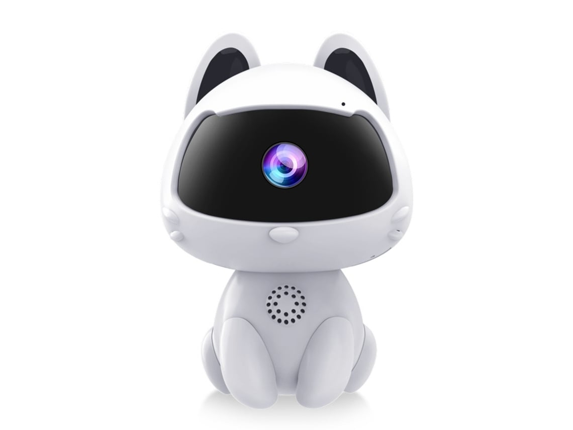 Cámara Saisiyiky K9 Cámara Inteligente Para Mascotas, Soporte Para Visión Nocturna Y Detección Bidireccional De Voz Y Movimiento