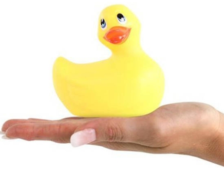 Estimulador BIG TEAZE TOYS I Rub My Duckie Amarillo