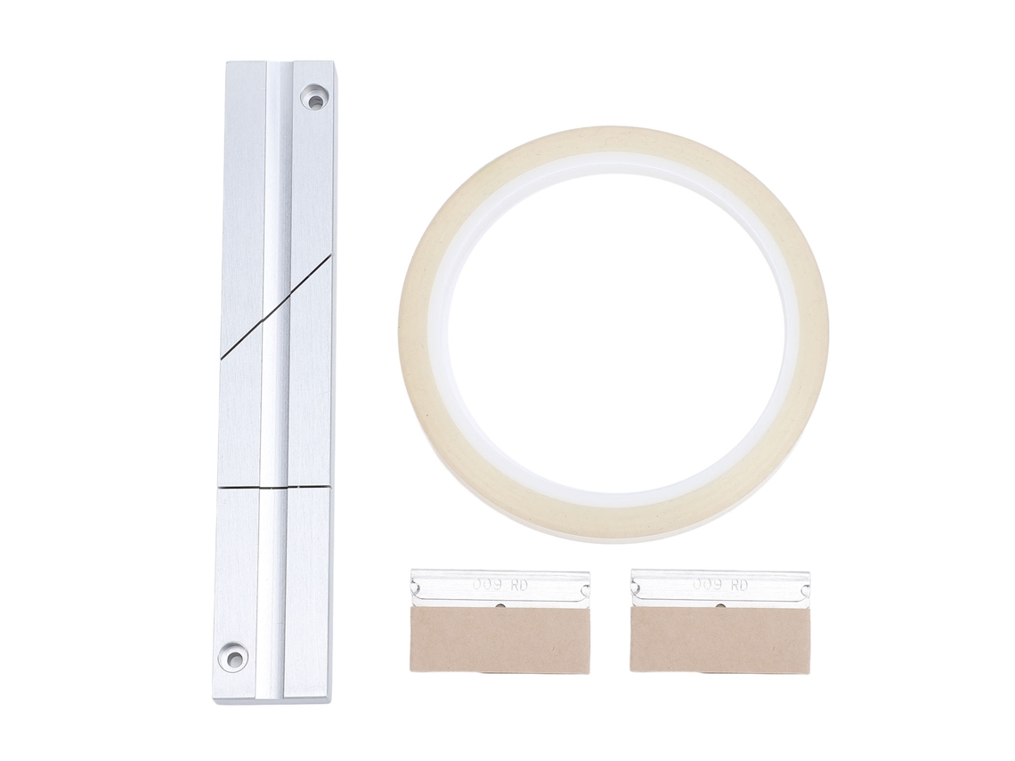 Juego De Costura De Cinta Profesional Revoxsonido Para Cintas En Rollo De 1/4 De Pulgada A 10 Pulgadas Con Bloque