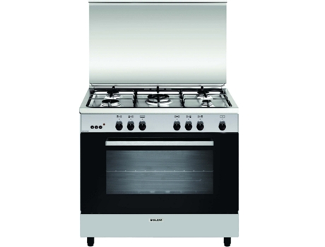 Vitrocerámica 104l 5 fuegos acero inoxidable GA 960 MIX 2 - GLEM