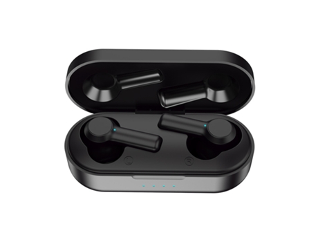 Auriculares Bluetooth True Inalámbrico OHPA W20 (In Ear - Micrófono - Negro)
