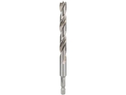 Broca BOSCH en Espiral para Madera - Vástago Hexagonal de 1-4" 10x87x133 mm