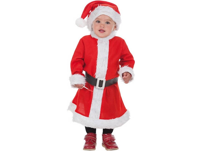Disfraz de Niña DISFRAZZES Mamá Noel (Talla: 7 a 9 años)