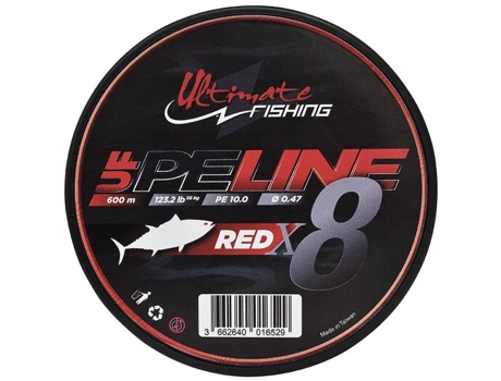 Trenza ULTIMATE FISHING PE Line X8 Fighting – 600m