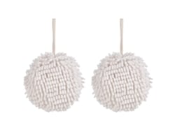 2 Toallas De Mano De Chenilla (microfibra)
