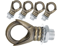 Conectores De Cadena Metálicos Inoomp De 5 Piezas Para Lámparas, Candelabros Y Dispositivos Colgantes.s Y