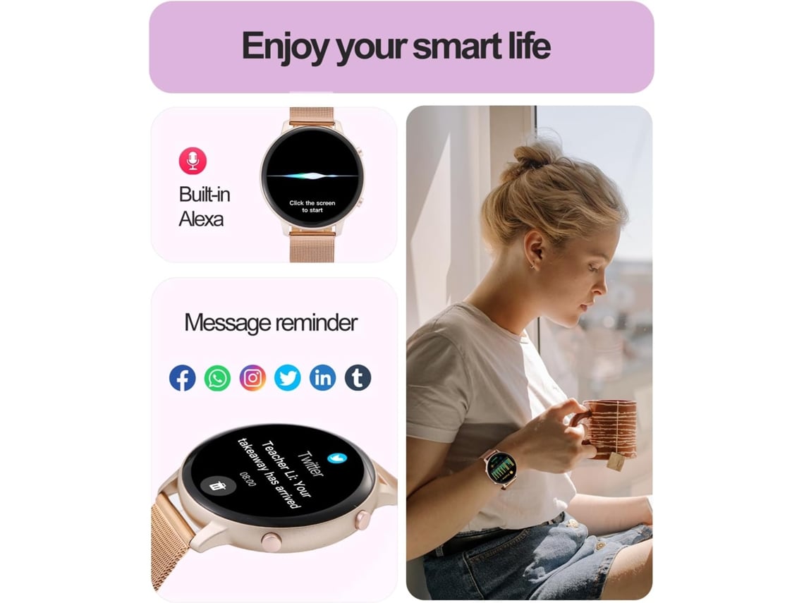 Smartwatch (responder/hacer llamadas), Smartwatch Bluetooth de