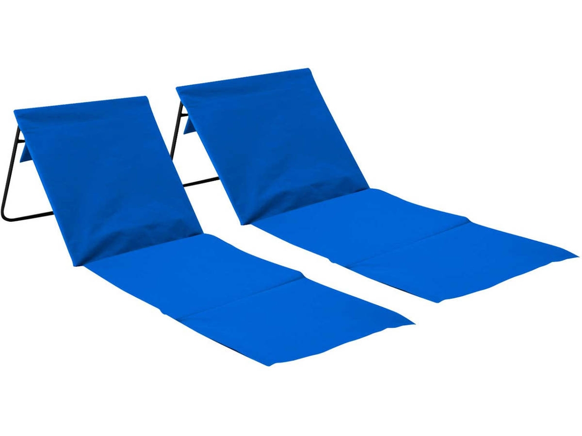 Set de Esterillas 7H SEVEN HOUSE Plegable Acolchado Con Respaldo (149.5 x 51 x 42.5 cm)