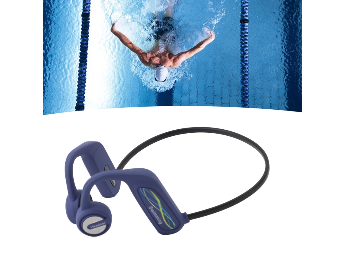 Auriculares profesionales IP68 Bluetooth 5.0 16g Azul