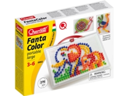 Juego Educativo QUERCETTI Pegs Fantacolor Transportable Gra 10 mm 270 pz (Edad Mínima: 3 Años - 31,4 x 5,9 x 23,4 cm)